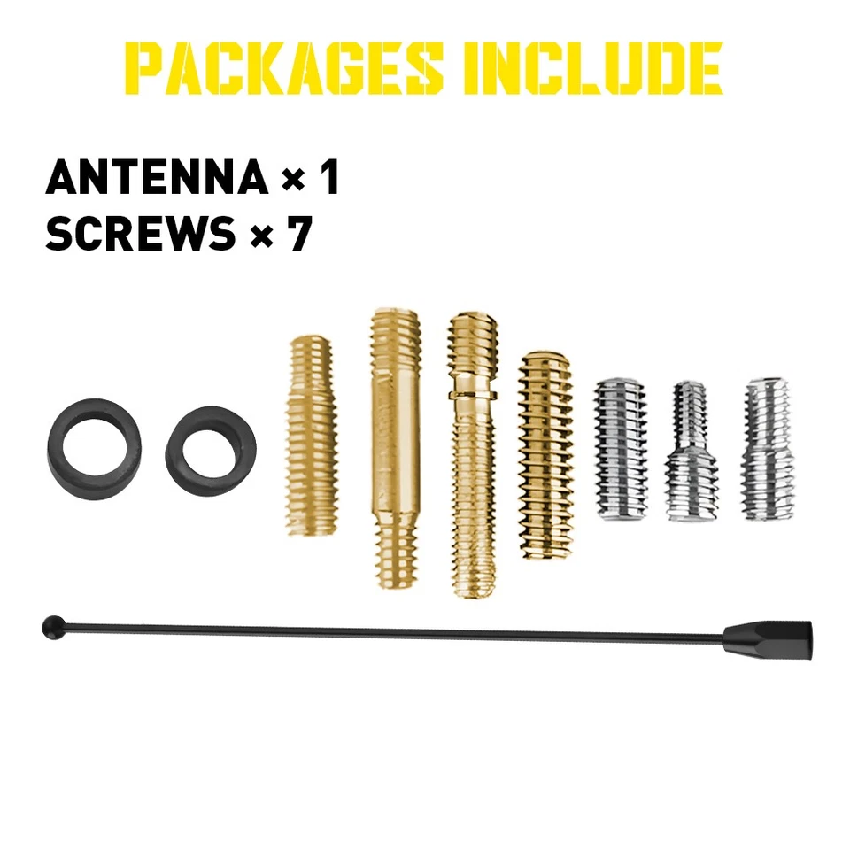 Mástil de antena de 9 pulgadas negro radio AM/FM para TOYOTA HIGHLANDER 2001-2013 nuevo Foto 4 de 4