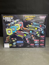 Squad Hero Rechargeable Laser Tag Toy Gift - 4 Blasters  Vests - Ages 8 