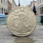 1945-D Walking Liberty Half Dollar 90% Silver