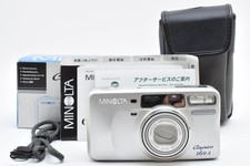 Top MINT in Box MINOLTA Capios 160A Point Shoot Film Camera From JAPAN 209