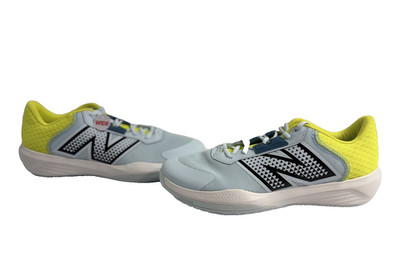 New Balance 696v6 Tennis Shoe Wide Quarry Blue Firefly Wmn 12 Men 10.5  WCH696U6