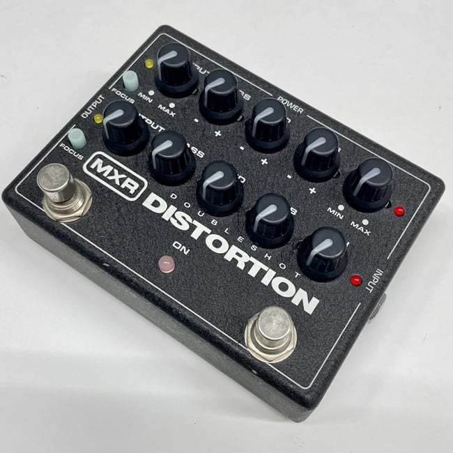 MXR M151 Doubleshot Distortion Pedal 4.9 x 3.7 x 1.5 in Dual