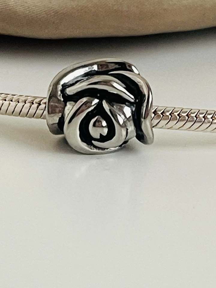 Charm Morellato Rosa In Acciaio Linea Drop - Immagine 3 di 4