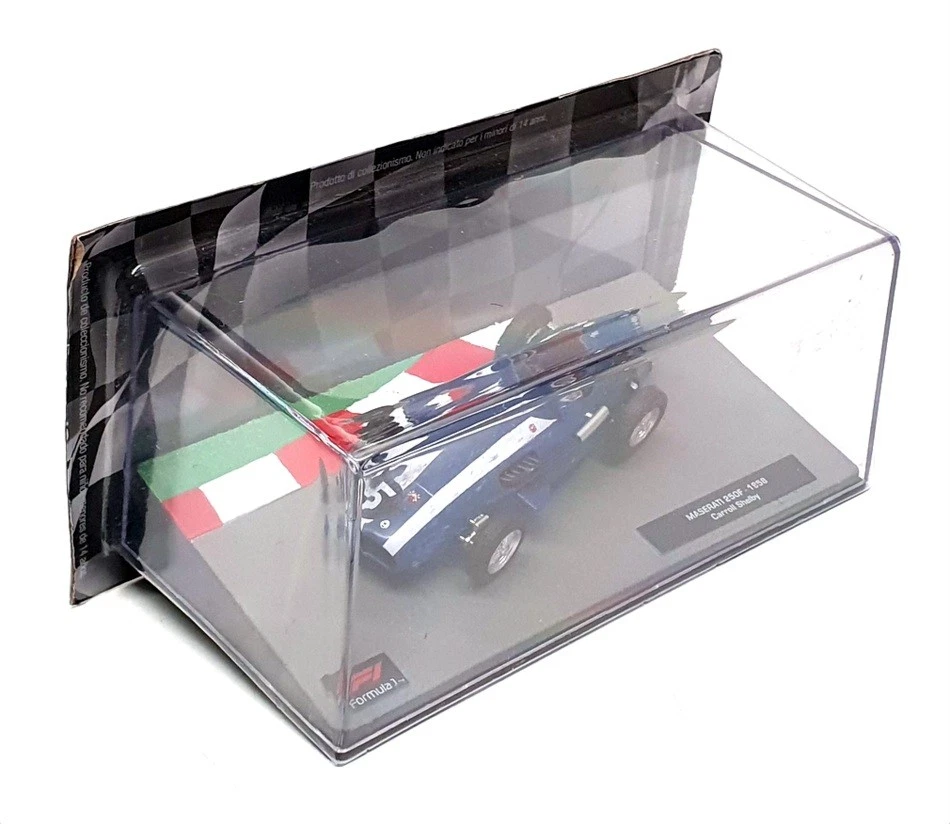 Altaya масштаб 1/43 AT301122T - F1 1958 Maserati 250F C. Shelby - синий/белый - Изображение 4 из 4