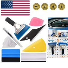 Vinyl Wrap Tool Window Tint Kit 7 Pieces Vehicle Tinting Tools Car Glass Prot...