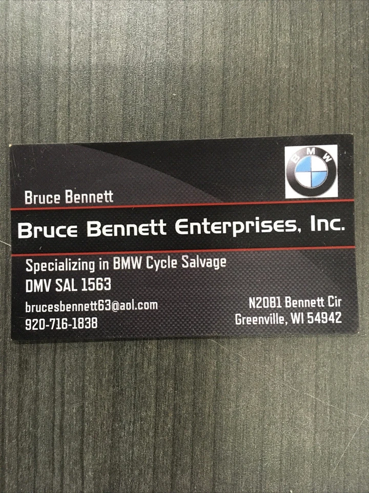 F650GS/DAKAR STAINLESS STEEL FRONT BRAKE LINE 01-040-0338-0 6F - Image 2 of 2