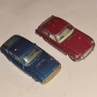 CORGI TOYS Lancia Fulvia Sport Zagato & MGB GT 1960s Original  Vintage Diecasts