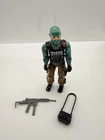 Vintage Hasbro GI Joe 1986 BEACHHEAD Figure w/ Gun Backpack & Accessories