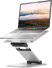Laptop Stand, Ergonomic Sit to Stand Laptop Holder Convertor, Adjustable Height