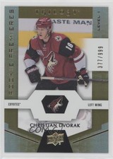 2016 Upper Deck Trilogy Rookie Premieres Level 1 /999 Christian Dvorak #61 0b3