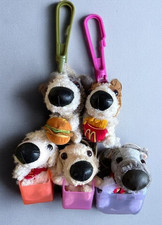 THE DOG key chain Set of 5 McDonald's Happy Meal Set Heisei Vintage Retro Japan