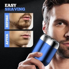 Mini-shave Portable Electric Shaver For Men Razor USB Rechargeable Home Travel 4