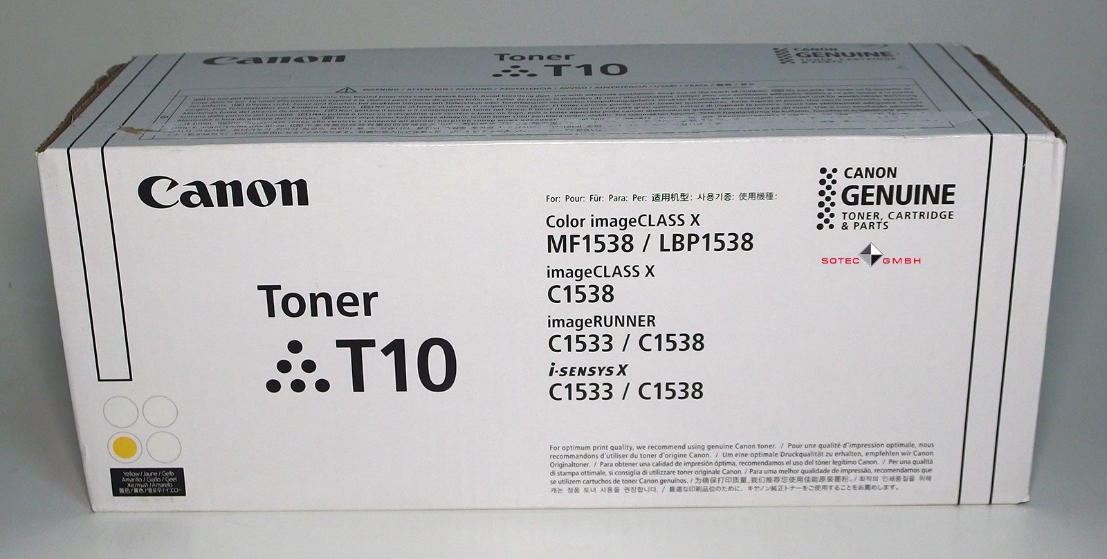 Canon Schwarz Original T10 (4566C001) Toner - Bild 2