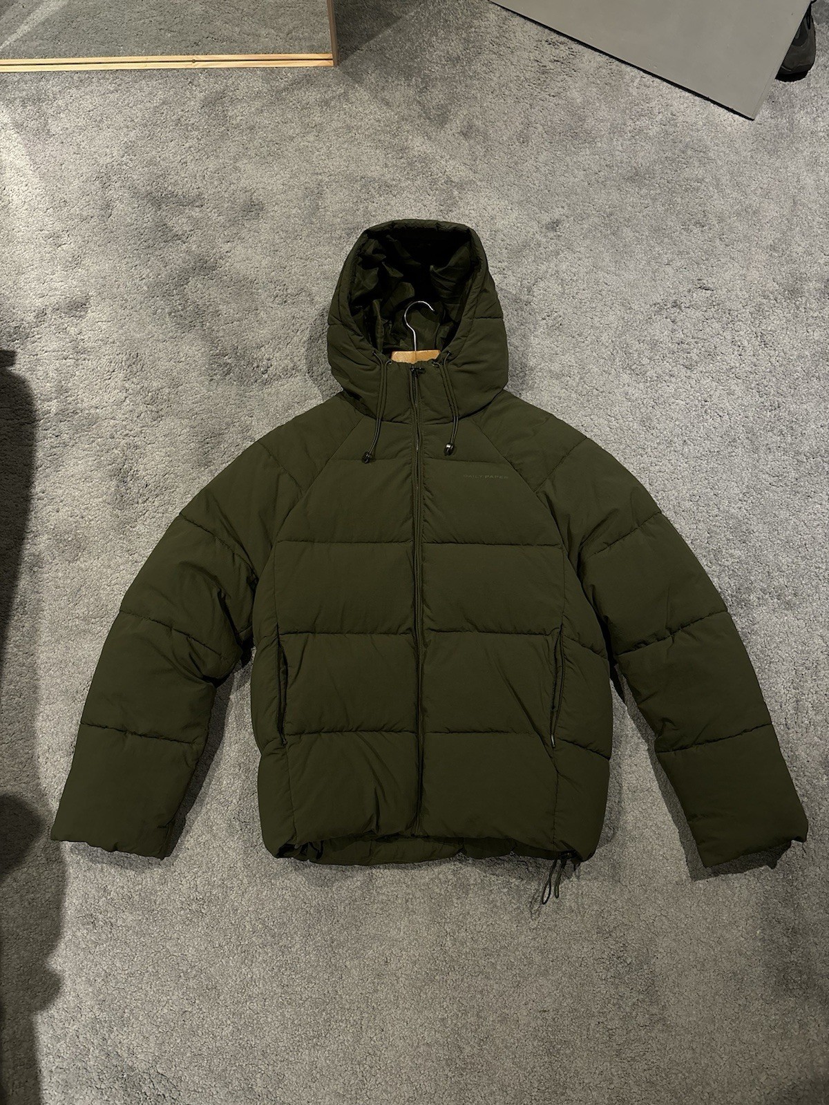 Daily Paper Khaki Down Puffer Jacket