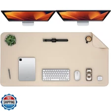 PROMATTOO Oversized Non-Slip Desk Pad Protector with Premium Gift