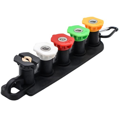 #ad Pressure Washer Tips Set Of 5 Pressure Washer Nozzle Tips With Nozzle Holder 1 4 $15.16