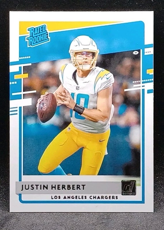 2020 Panini Donruss #303 Justin Herbert RC