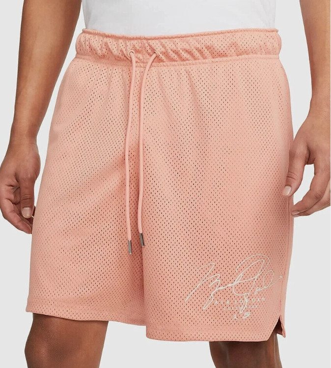 Jordan Essentials Flight Mesh Shorts Peach White DH9048 824 Size M - New 6790₽