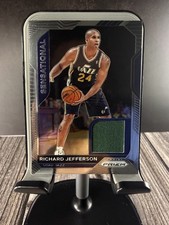 2020-21 Prizm #SSW-RJE Richard Jefferson Sensational Swatches Game Worn Patch