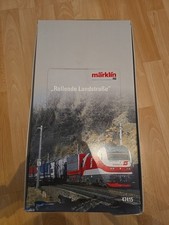 Märklin H0 Rollende Landstraße 8x Niederflureagen 8x Lkws Komplett Vollständig