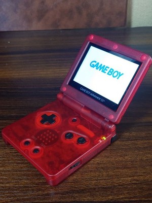 Nintendo Direct Manufacturer Purchase Game Boy Advance SP IPS V7 Skeleton Model
