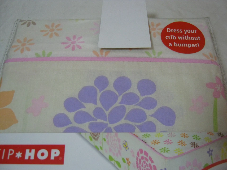 NEW Skip * Hop Garden Bloom Complete Sheet Floral Flowers - NIP - Image 2 of 4
