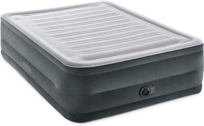 INTEX Dura-Beam Deluxe Comfort-Plush Luxury Air Mattress: Fiber-Tech Constructio