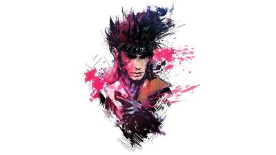 Marvel comics gambit xmen simple background playmat gaming mat