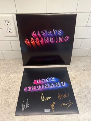 FRANZ FERDINAND Always Ascending pink 180g vinyl + signed print
