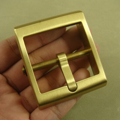 #ad 1.5quot; 38mm Solid Brass Belt Buckle suit for Belt Belt Pin Buckles $23.74