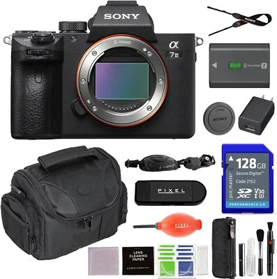 Sony a7 III Mirrorless Digital Camera w/ Accessories Bundle | Sony Alpha 7III