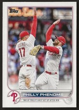 2022 Topps Update Series Philly Phenoms #US112  Bryce Harper - Rhys Hoskins
