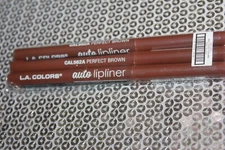 New L.A Colors Auto LipLiner CAL562A Perfect Brown Color LOT OF 3 SEALED