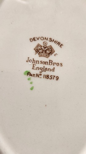 "Ciotola per porzione di verdure Johnson Bros. Devonshire Made in England 9"" by 7" - Foto 4 di 5