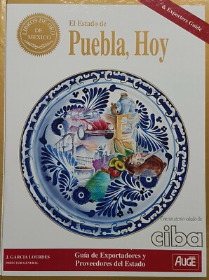 El Estado de Puebla, Hoy. Libros de Oro de Mexico. 1995.
