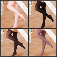 1/12 Scale Stockings High Socks Clothes for 6'' Female Action Figure Body Decor
