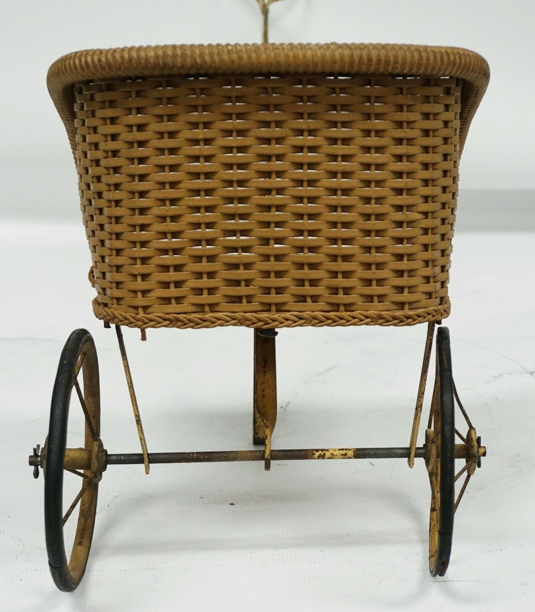 Carriage 2025 Heywood Wakefield Wicker Baby Carriage Wicker Baby
