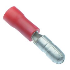 20 x Red Male Bullet Insulated Crimp Terminal Connector