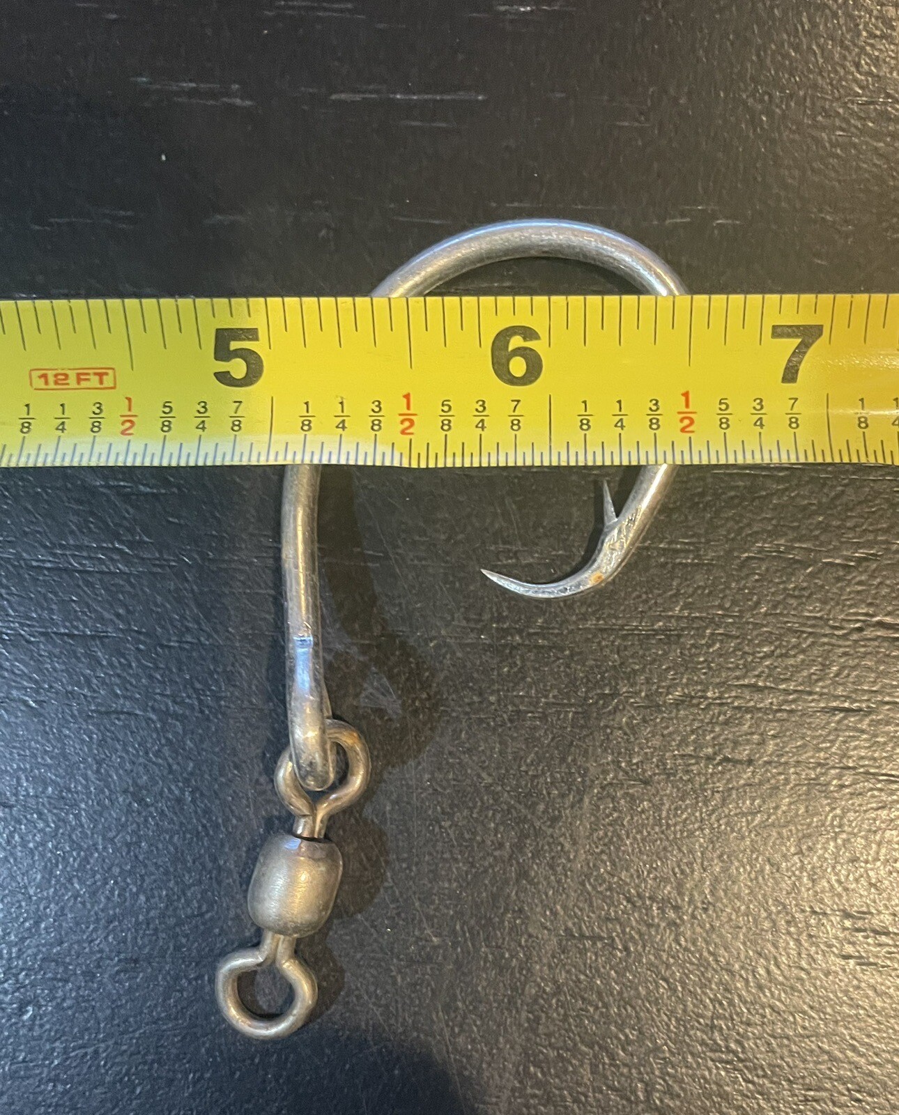 9/0 Swiveled Circle Hooks Lot Of 10 Heavy Duty Hooks