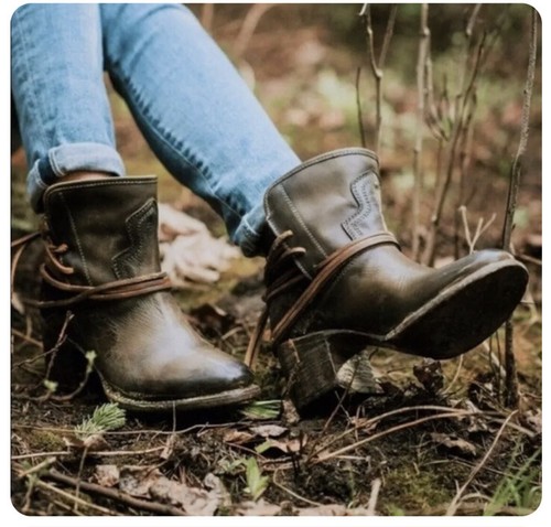 FREEBIRD by Steven CASEY Boot Olive SZ 