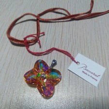 Baccarat Anh&auml;nger Hortensia Silber 925 Irise Regenbogen F/S aus Japan