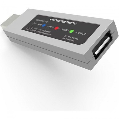 Switch Magic-NS Wireless Controller Adapter with USB-C Cable
