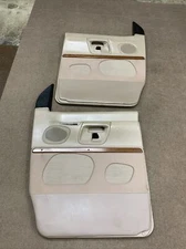 99-08 Ford Econoline Van OEM Pair Of Door Panels Power E150 E250 E350 Tan READ