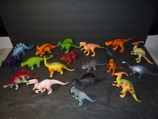 Random Mixed Lot Made in China Branded Plastic Dinosaurs Play Dinos