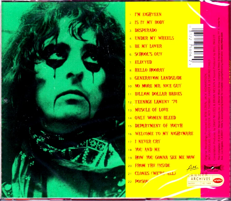 ALICE COOPER  mascara & monsters CD NEU OVP/Sealed - Bild 2 von 2