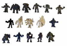 EXOGINI COSMIX MUSCLE MEN PANOSH GIG 16 PIECES LOT PURPLE BLUE METALLIC RARE