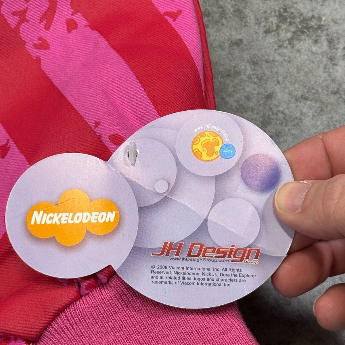 JH Design Dora the explorer jacket Adult small Nascar racing