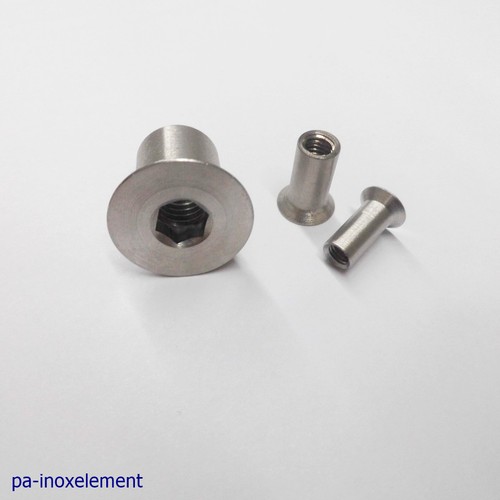 STEINBACHER© | Dado A Manicotto In Acciaio Inox Con Testa Piatta, M10, A1 - Foto 9