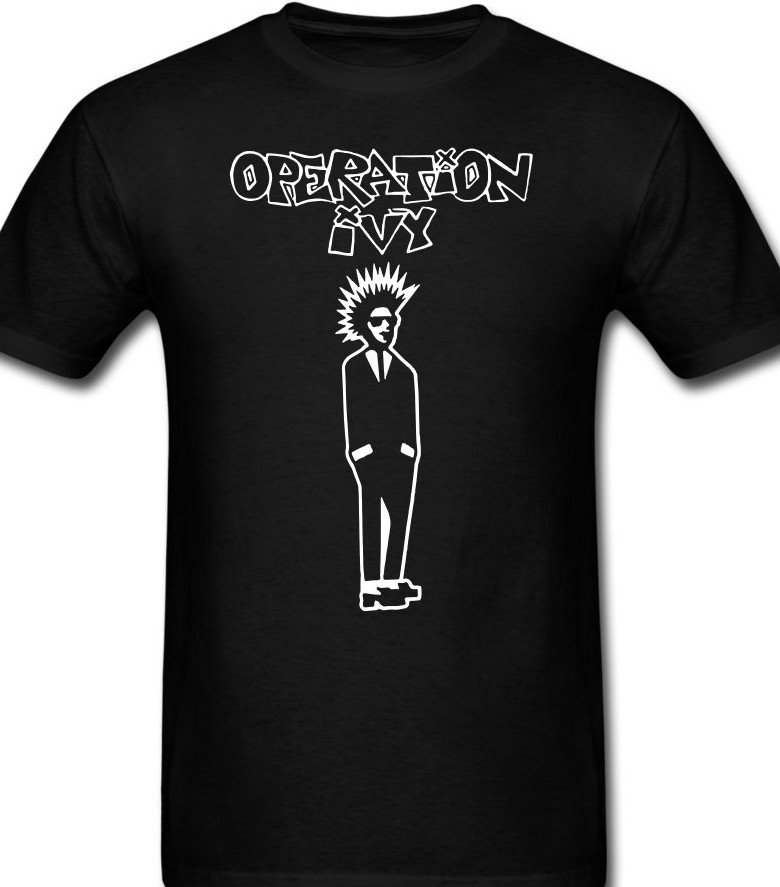Operation Ivy Punk Music Band T shirt tee Rock The Water Tower Inn