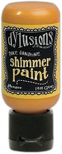 Dylusions Shimmer Paint 1oz-Pure Sunshine Pack of 3 